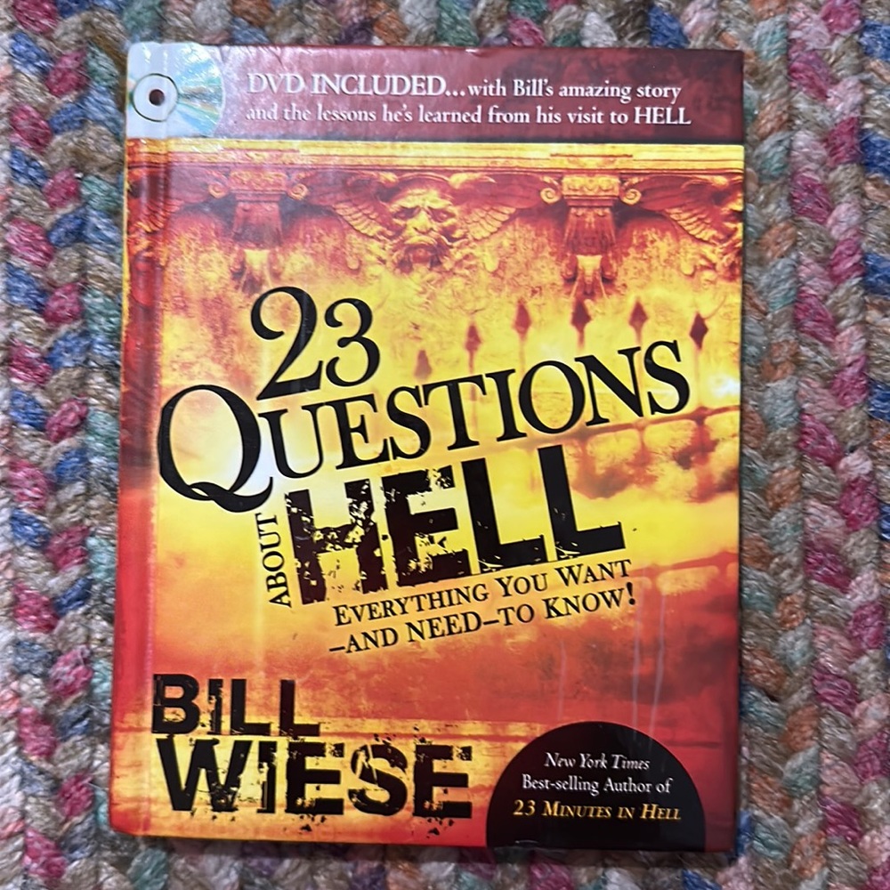 23‎ Questions About Hell: DVD Bill's story from his visit to hell AUTOGRAPHED